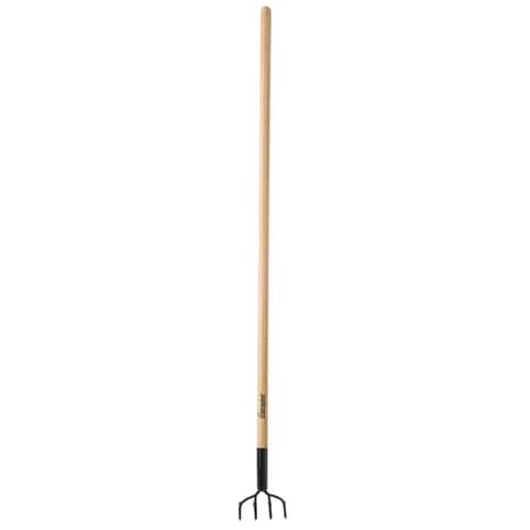 Home Plus+ 4 Tine Steel Cultivator 48 in. Wood Handle - Ace Hardware