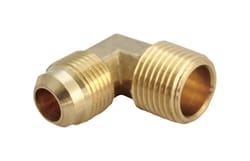JMF Company 1/2 in. Flare 3/4 in. D MPT Brass 90 Degree Elbow