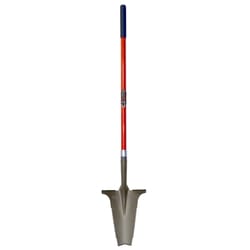 Radius Garden Root Slayer 57.5 in. Carbon Steel Garden Spade Fiberglass Handle