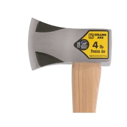 Collins 4 lb Single Bit Splitting Axe 34 in. Wood Handle