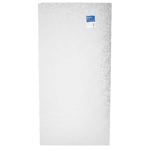 Plaskolite DURALENS 0.095-in T x 23.75-in W x 47.75-in L White Acrylic Sheet