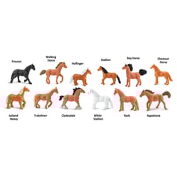 Safari Ltd. Toobs Horses Toy Assorted 12 pc
