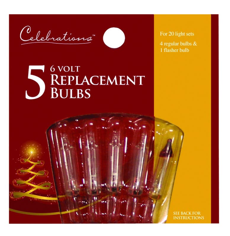 UPC 843518009642 product image for Celebrations Incandescent Mini Light Set Clear 5 lights | upcitemdb.com