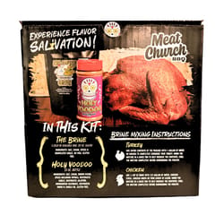 Meat Church Holy Voodoo & Bird Baptism Brine and Turkey Rub Kit 33 oz