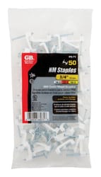 Gardner Bender 3/4 in. W Plastic Insulated Cable Staple 50 pk