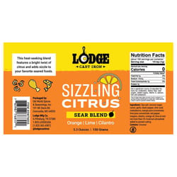 Lodge Sizzling Citrus Sear Blend BBQ Seasoning 5.3 oz