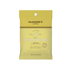 Hammond's Candies Natural Lemon Hard Candy 4 oz