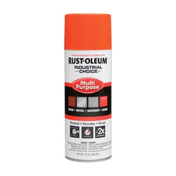 Rust-Oleum Industrial Choice Gloss OSHA Safety Orange Multi-Purpose Enamel Spray 12 oz