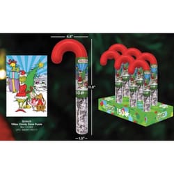 Aquarius Grinch Puzzle with Candy cane Multicolored 150 pc