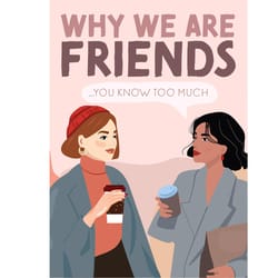 Scobie Llarn Boxer Gifts Why We're Friends - You Know Too Much Book