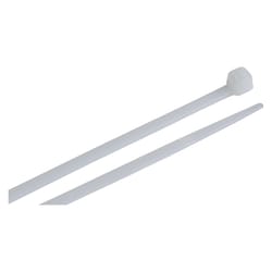 Gardner Bender 6 in. L White Cable Tie 100 pk