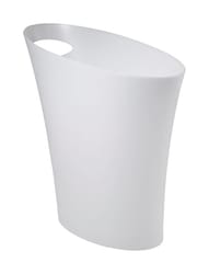 Umbra Skinny White Wastebasket