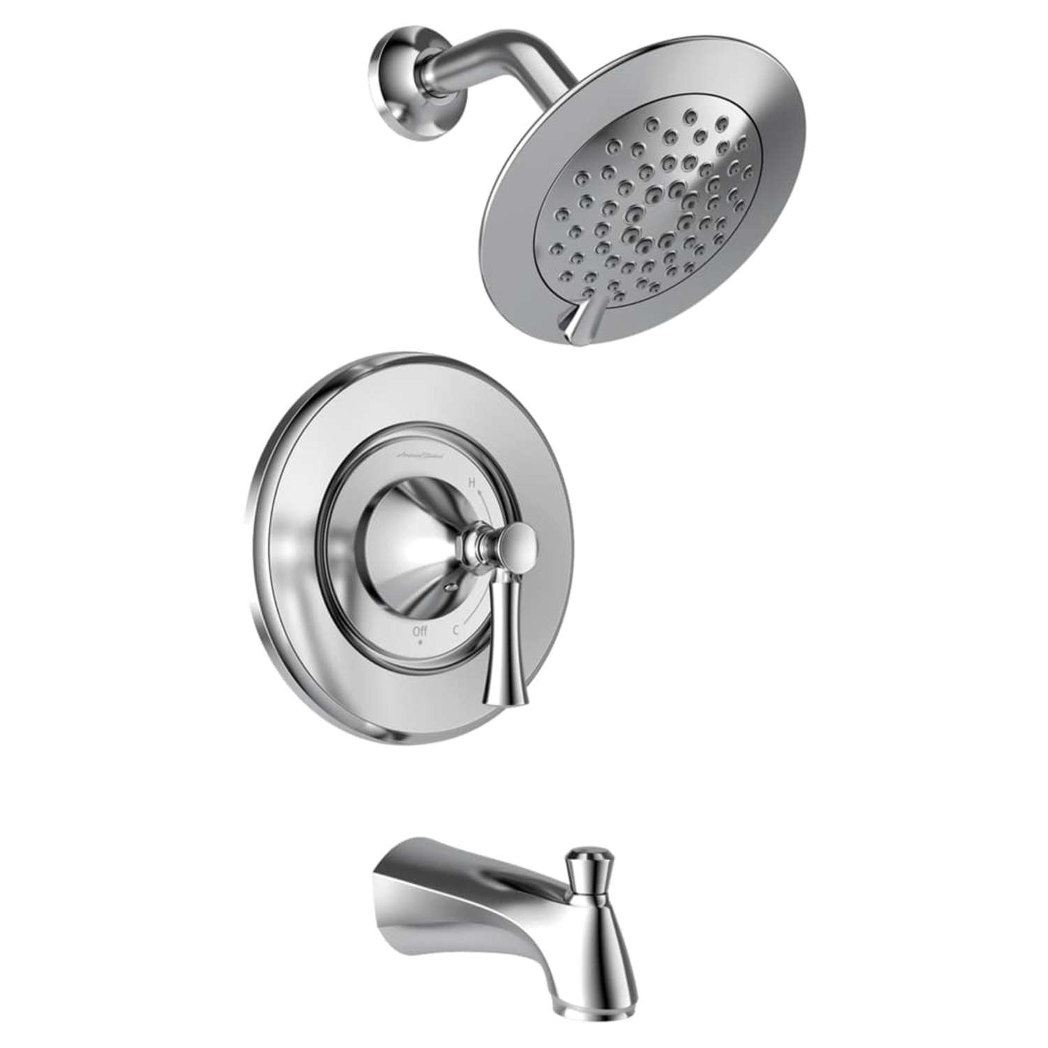 American Standard Chancellor Chrome Tub and Shower Faucet Rebuild Trim