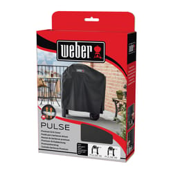 Weber Premium Black Grill Cover For Electric Grill with Cart