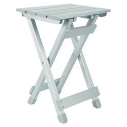 Camco Silver Rectangular Aluminum Folding Side Table