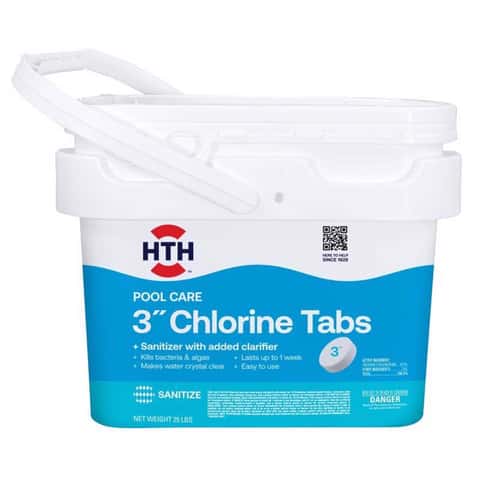 HTH Pool Care Tablet Chlorinating Chemicals 25 lb - Ace Hardware