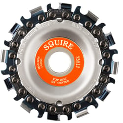 King Arthur's Tools 3-1/2 in. D X 5/8 in. Steel Chain Saw Type Cutting Wheel 12 teeth 1 pk