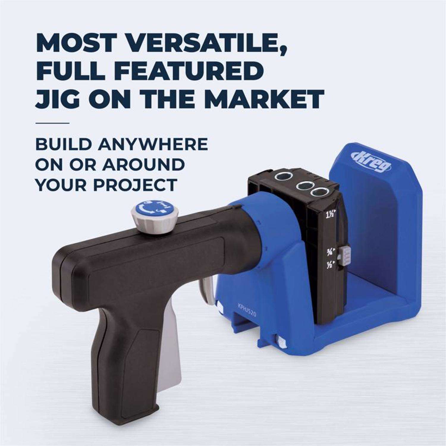 Kreg K4 Pocket Hole Jig - Adjustable, Versatile Jig for Strong