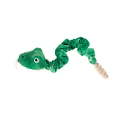 Pet Shop by Fringe Studio Green Plush Hisses and Kisses Dog Toy 1 pk