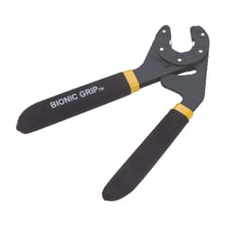 LoggerHead Tools Bionic Grip 1/4 - 9/16 in. Metric and SAE Adjustable Wrench 6 in. L 1 pc