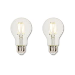 Westinghouse A19 E26 (Medium) Filament LED Bulb Warm White 40 Watt Equivalence 2 pk