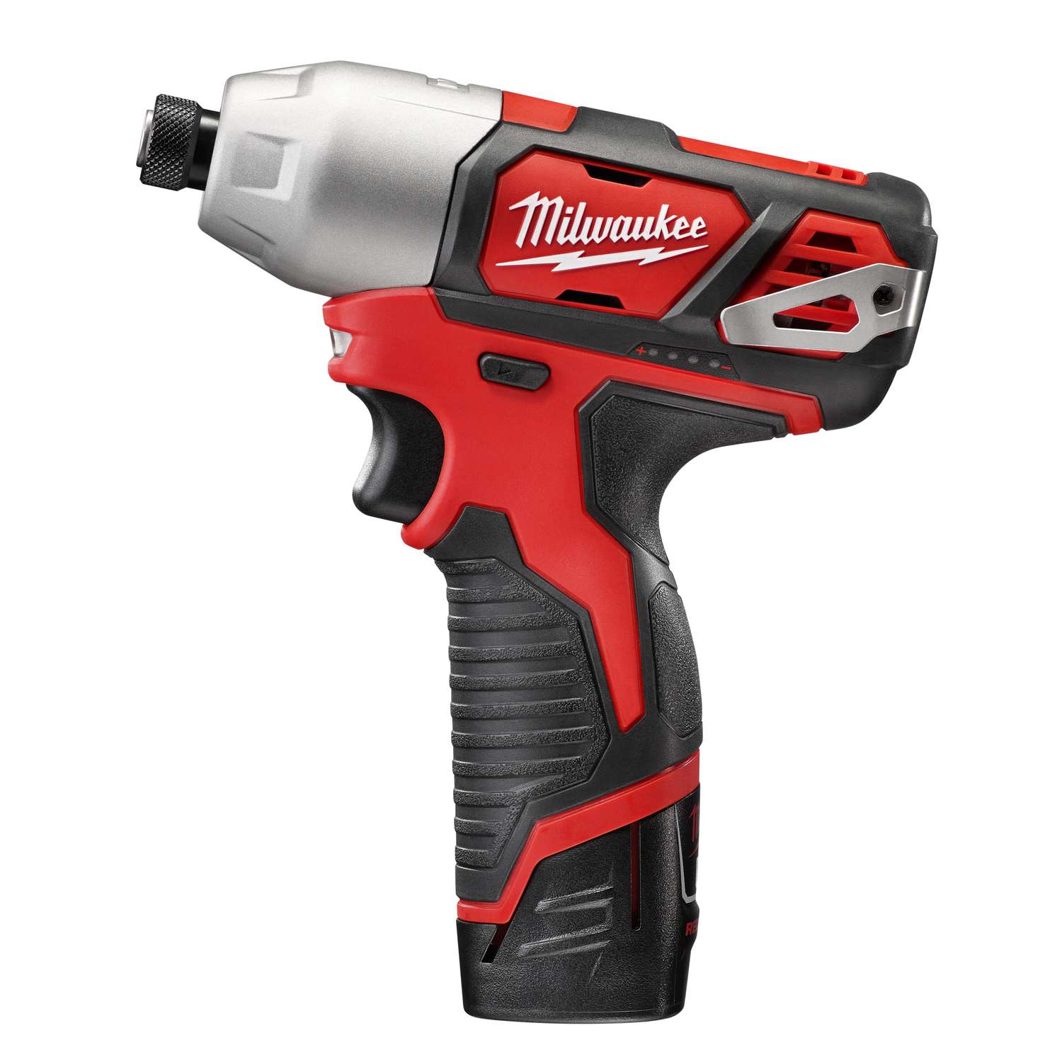 Milwaukee M12 12 volt Cordless Brushed Impact Driver Kit 1000 inlb
