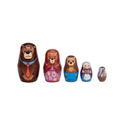 Schylling Goldilocks Nesting Dolls Multicolored 5 pc