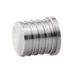 Boshart Industries 1 in. PEX Stainless Steel Plug