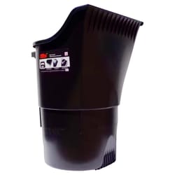 Catchy Can 20 gal Black Plastic Trash Can