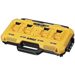 DeWalt 20V MAX DCB104 20 V Lithium-Ion 4-Port Fast Charger 1 pc