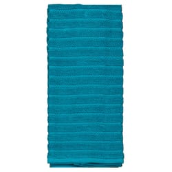 Kay Dee Cooks Kitchen Teal Cotton Kitchen Towel 1 pk