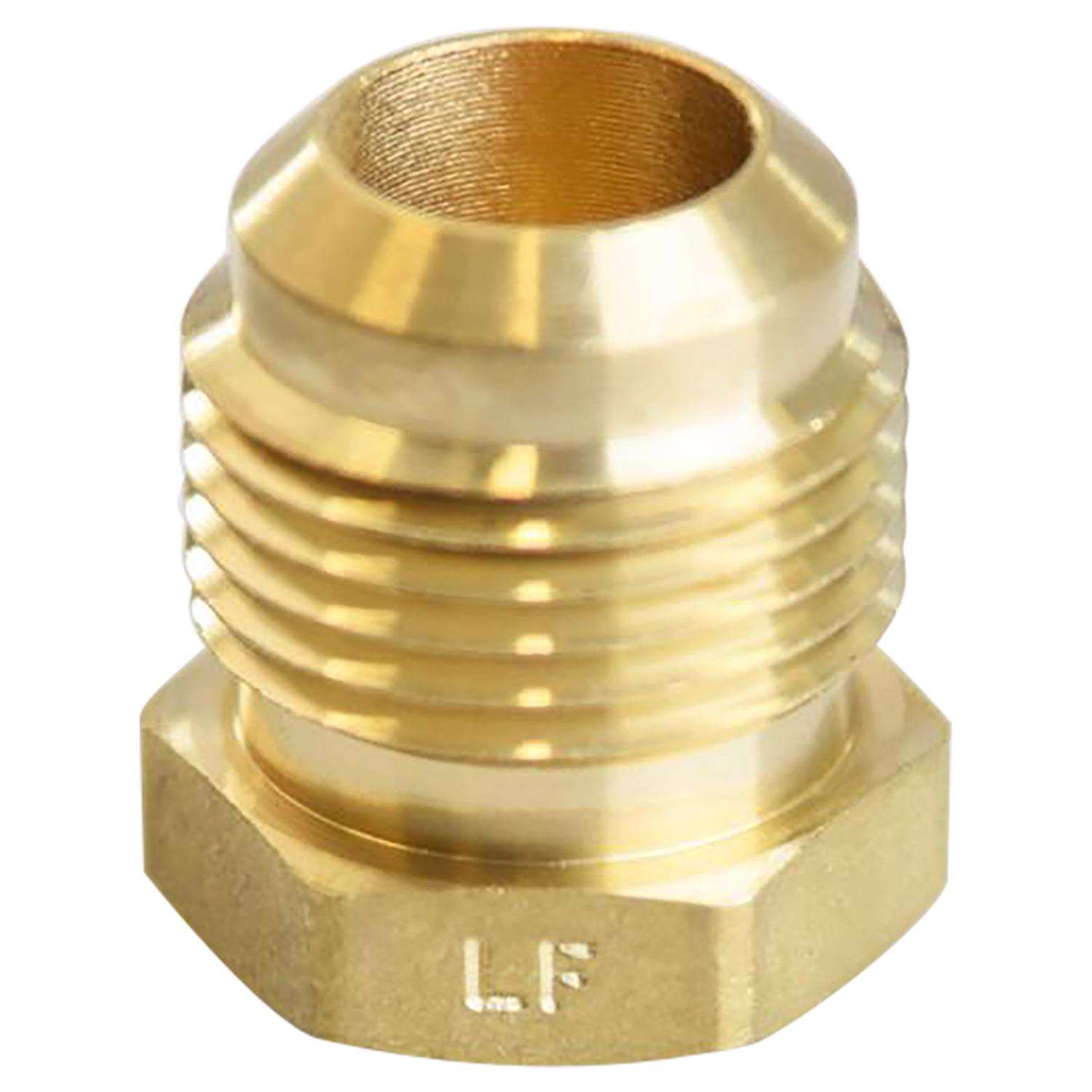 Ace 5/8 in. Flare Brass Hex Plug Ace Hardware