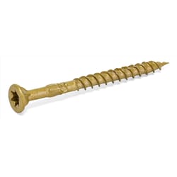 HILLMAN Power Pro No. 9 in. X 2-1/4 in. L Bronze Star Flat Head Premium Deck Screws 1 lb 97 pk