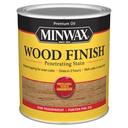 Minwax Wood Finish Semi-Transparent Puritan Pine Oil-Based Penetrating Wood Stain 1 qt