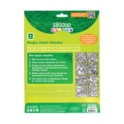 OOLY Hidden Colors Magic Jungle Magic Paint Sheets 9 pc