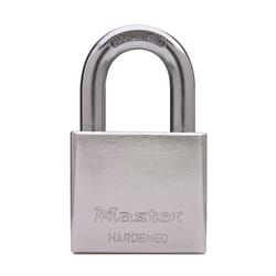 Master Lock 1-13/16 in. H X 2 in. W Steel 5-Pin Cylinder Exterior Padlock