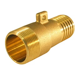 Apollo 1-1/4 in. Barb in to X 1-1/4 in. D MPT Brass Rope Adapter