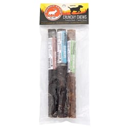 Pearson Ranch Jerky Elk, Buffalo, Venison Grain Free Chews For Dogs 7 in. 3 pk