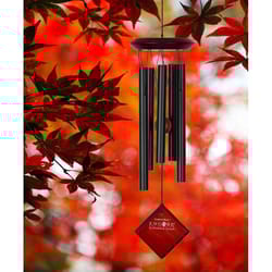 Woodstock Chimes Encore Black Aluminum/Wood 17 in. Chimes of Mars Wind Chime