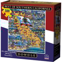 Dowdle Personal Puzzle Cardboard/Paper Multicolored 500 pc