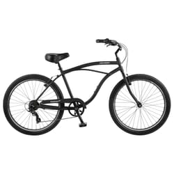 Retrospec Chatham Plus 7 speed Men 26 in. D Cruiser Bicycle Matte Black