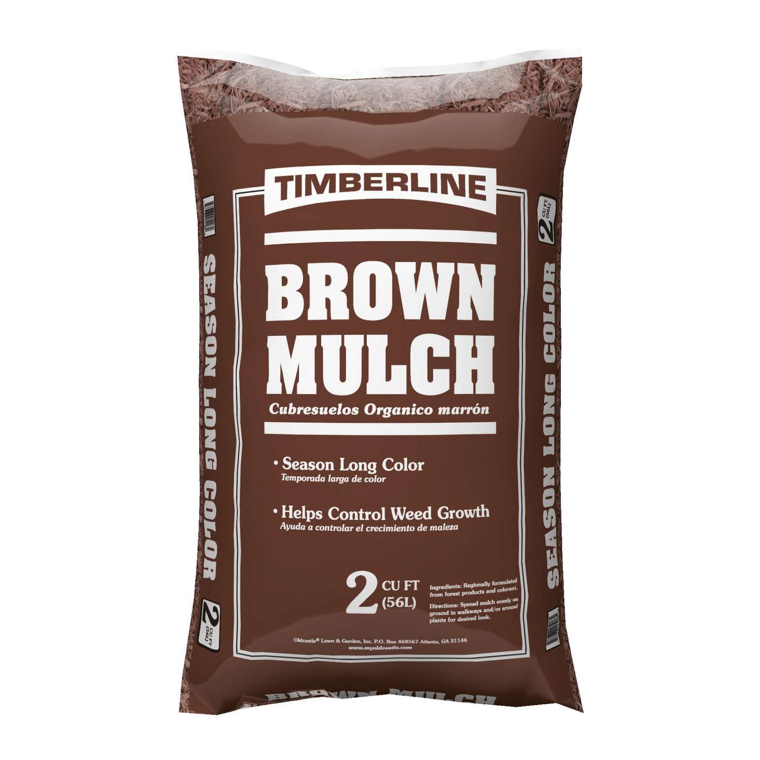 Timberline Brown Mulch 2 Cu Ft Ace Hardware