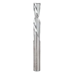 Freud 1/4 in. D X 1/4 in. X 2-1/2 in. L Carbide Down Spiral Router Bit