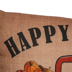 Glitzhome 11.61 in. Happy Harvest Pillow Fall Decor