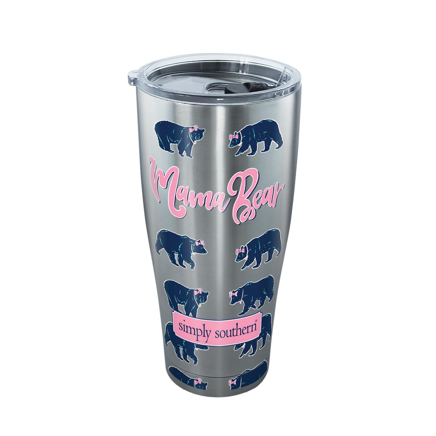 Tervis Simply Southern 30 oz Multicolored BPA Free Mama Bear Tumbler with Lid Sansujyuku sansujyuku.com