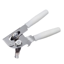 Swing-A-Way White Steel Manual Portable Can Opener