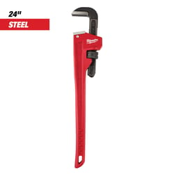 Milwaukee 3 in. Pipe Wrench Black/Red 1 pc