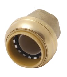 SharkBite Push to Connect 1 in. PTC Brass End Stop