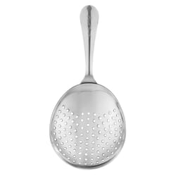 Final Touch Silver Stainless Steel Julep Strainer