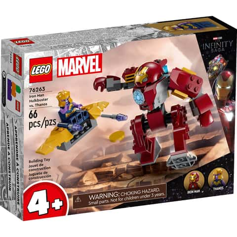 LEGO Marvel Iron Man Hulkbuster vs Thanos Building Kit ABS/Polycarbonate  Multicolored 66 pc - Ace Hardware